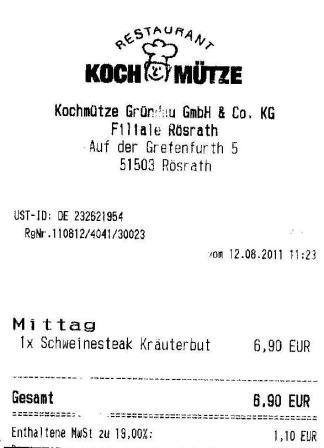 dikw Hffner Kochmtze Restaurant